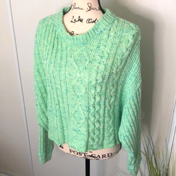 NWT! Free People on Your Side Knit Pullover Women's Size Medium - Picture 4 of 10